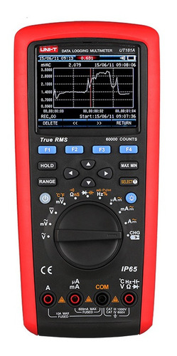 Multímetro De Resgistro De Datos Ut181a