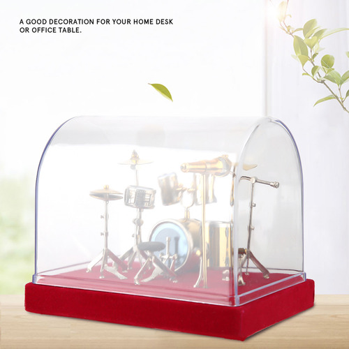 Modelo De Set De Batería: Instrumento Musical En Miniatura D