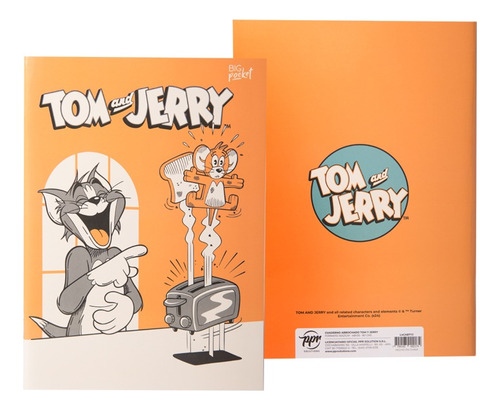 Cuaderno Tom Y Jerry Abrochado
