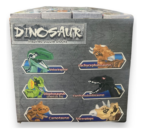 Set 12 X Minifiguras Jurassic World Bloques De Construccion
