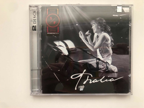 Thalia Primera Fila Cd Fisico Original Cd + Dvd