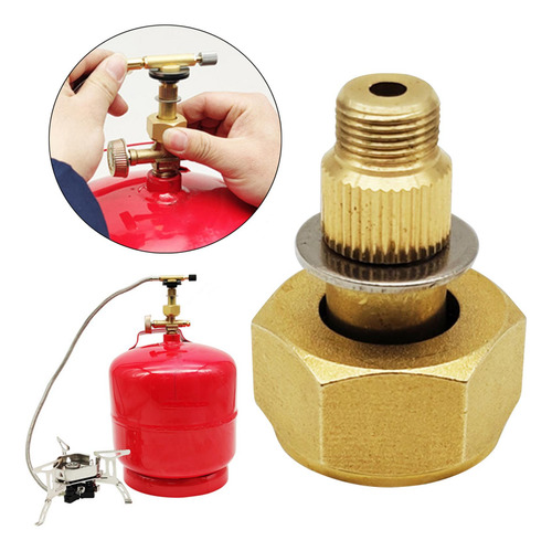 5 Adaptador De Tanque De Gas Adaptador De Horno Convertidor