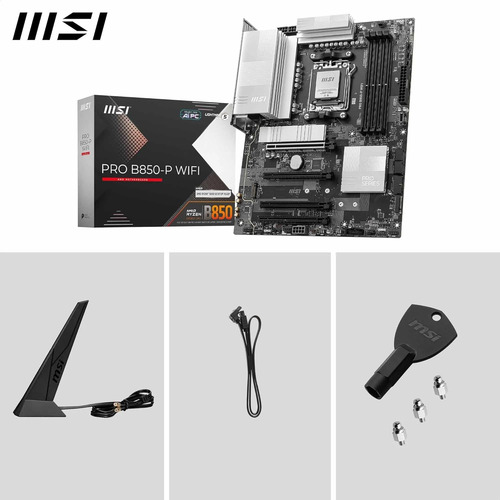 Placa Base Msi Pro B850-p Wifi, Atx, Compatible Con Amd Ryze