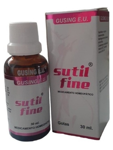 1 Sutilfine 30ml Gotas Natural - mL a $1330