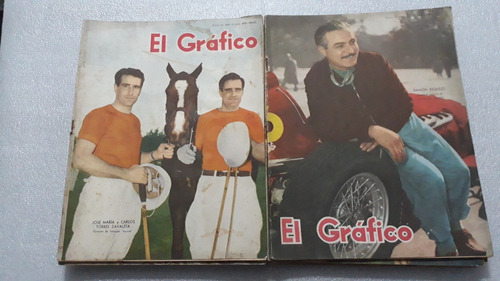 El Gráfico Año 1957 Lote De 16 Revistas. Se Vende Lote Compl (Usado)