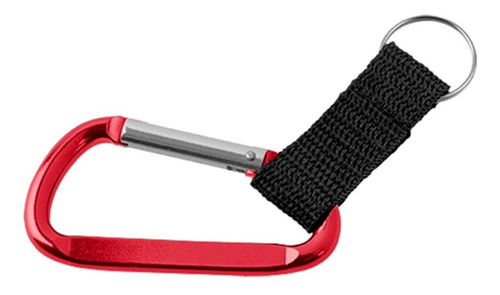 Paquete De 10 Clip-gancho Metalico Color Rojo
