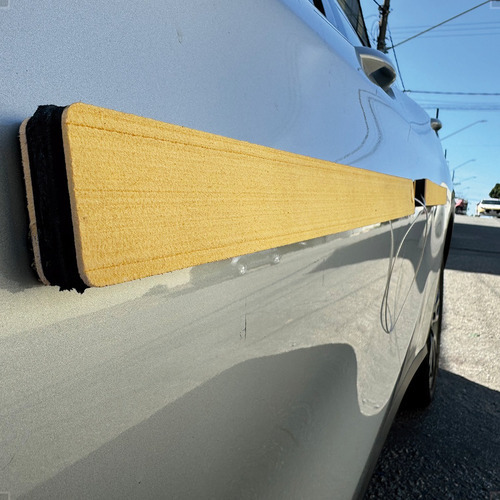 Kit 2 Pares Protetores Magnéticos Anti-impacto Porta Carro Imã Amarelo Removível Cabo Anti-furto Fácil Instalar Resistente Qualidade Material: Eva