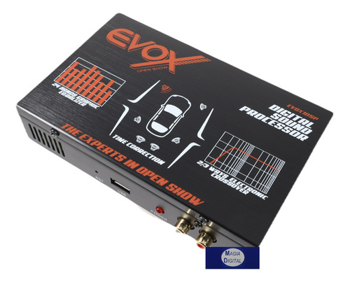 Procesador Digital Dsp Evox Evox1dsp 24 Bandas 3rca 3v App