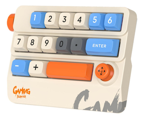 Teclado De Juego Numérico Teclado Mecánico De Fondo Caqui
