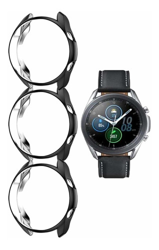 Carcasa Para Samsung Galaxy Watch In Color Negro