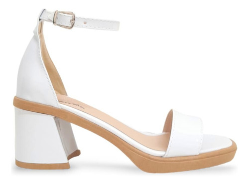 Imagen 3 de 4 de Sandalias Urban Charol White