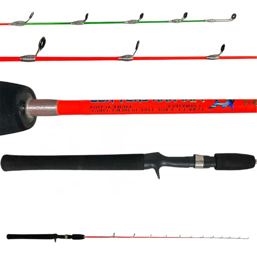 Vara Para Carretilha Piapara 1,20m 10-20 Lbs 1 Pt - Ottoni