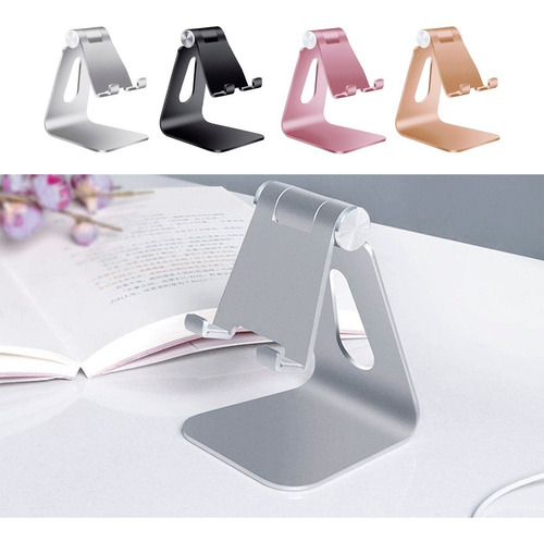Imagen 10 de 10 de Soporte Apoya Celular Escritorio Universal Regulable