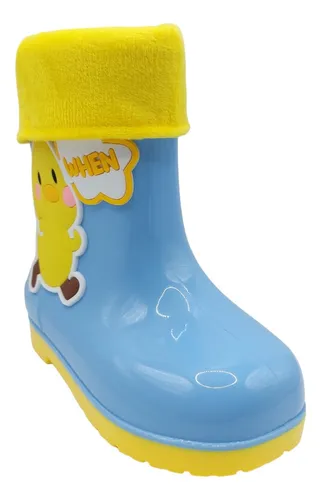 Botines De Lluvia Botitas Impermeables Para Niñas Y Niños