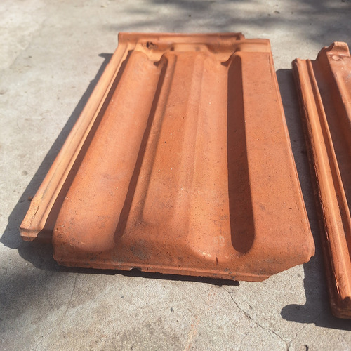 Tejas Losa Olavarria Para Recortes Lado Izquierdo O Derecho Terracota (Usado)