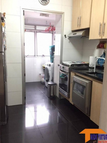Imagem 9 de 30 de Vende Jaguaré = Apto 75.00 M² - Com 2 Dorm. Suíte 2 Vagas Cobertas Oportunidade Baixou De R$ 425.000,00 P/ R$ 410;000,00 - 1336ap - 68193256