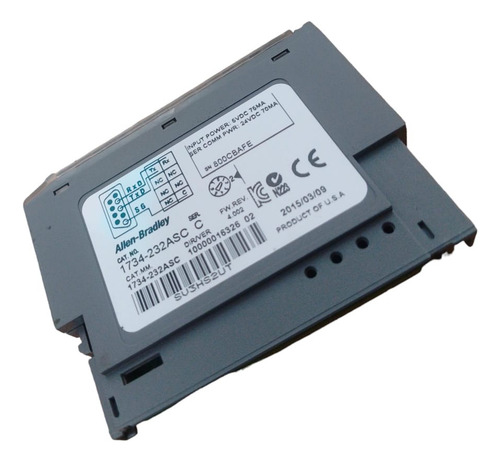 Allen Bradley 1734-232asc Point I/o Rs-232 Ascii Interface 