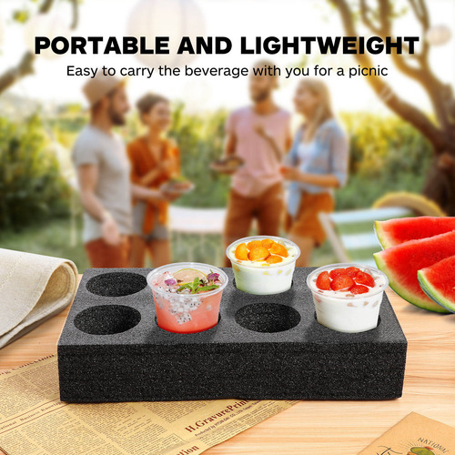 Soporte Para Vasos, Bandeja Para Llevar, Fijar Vasos, Empaca