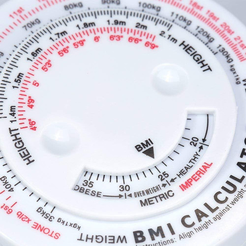 Cinta Métrica Retráctil Sonew 150cm Con Calculadora Imc