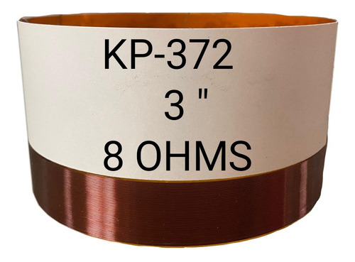 Bobina Bocina 3 Pulgadas 8 Ohms Compatible B&c Kapton Y Cobr