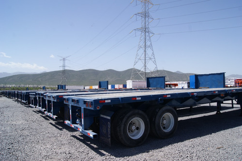 Remolque Plataforma Usada 40 Pies 2 Y 3 Ejes Marca Atro