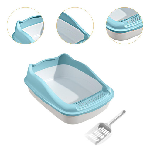 Bandeja De Arena Para Gatos De Interior, Inodoro Para