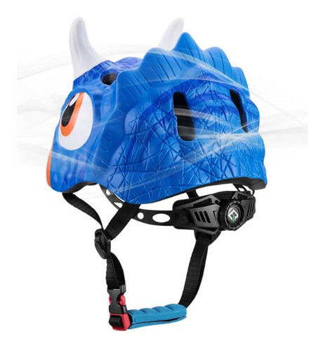 Imagen 2 de 5 de Casco Infantil Bicicleta Rockbros Diseño Dinosaurio Diginet