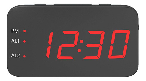 Farzi Reloj Digital Luz Led Ajuste Temperatura Electronico