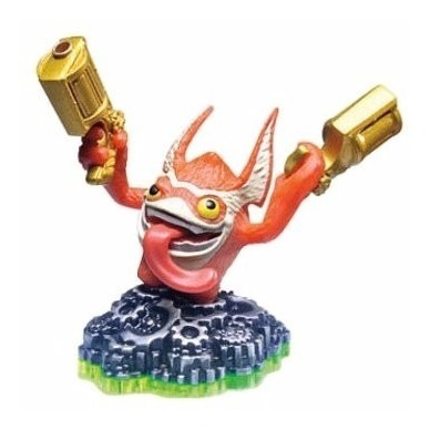 Skylanders Trigger Happy - Figura Original En Buen Estado