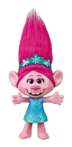 Imagen 2 de 2 de Trolls Figura De 20 Cm Poppy Cantante Pop Hasbro