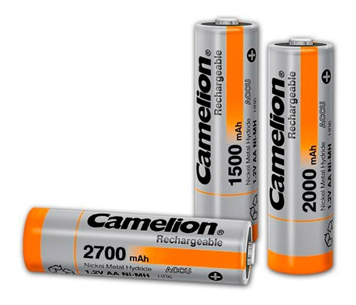 2 X original Camelion batería AA 2700mah para Fujifilm medion cámara digital accu 