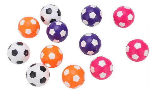 Mini Balones De Fútbol De Mesa, 12 Unidades, Sala De Fútbol