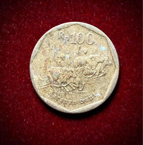 Moneda 100 Rupias Indonesia 1996 Km 53
