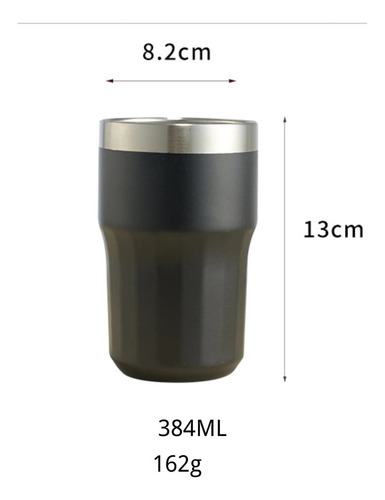 Kit Com 20 Copo Térmico Inox Beer Tumbler Happy Hour 384ml