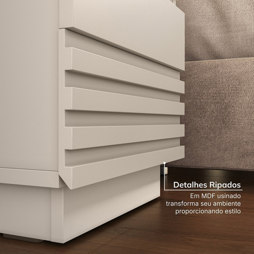 Mesa De Cabeceira 2 Gavetas Samambaia Cabecasa Wt
