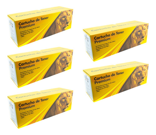 5 Pza Cf512a Toner Generico 204a Compatible Con M180nw