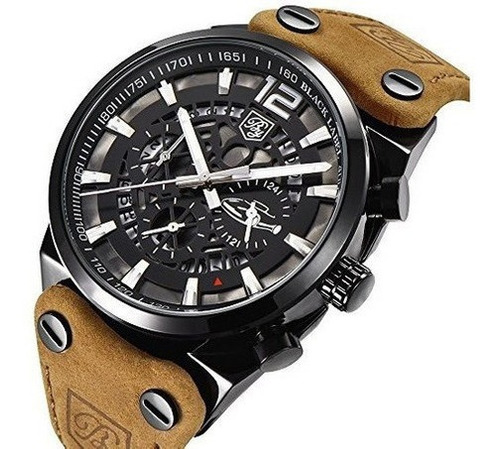 Benyar Reloj De Pulsera Analogico Clasico Para Hombre Con Re