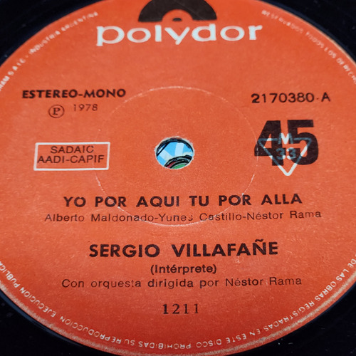 Simple Sergio Villafañe Nestor Rama Orq Polydor C3