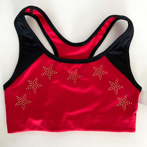 Peto Deportivo Victorias Secret Pink Rojo Estrellas Talla Xs