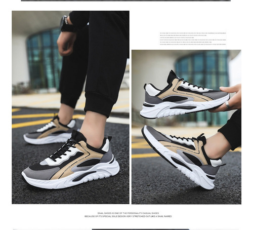 Zapatillas De Deporte Transpirables Con Estilo Para Hombres