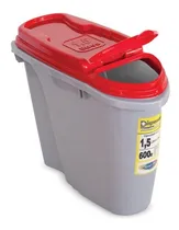 Comprar Dispensador De Alimento Contenedor Para Perro Y Gato 1.5l