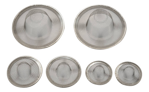 Colador De Malla Para Lavabo De Cocina Y Baño, 6 Piezas, De