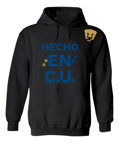 Sudadera Mujer Hoodie Pumas Unam Hecho En C.u.