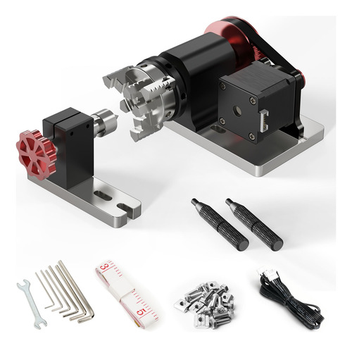 Máquina De Grabado Cnc Twotrees Ttc450 Pro Y Rodillo