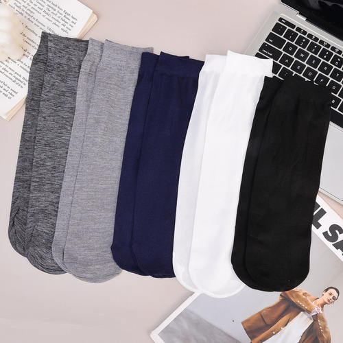 10 Pares De Calcetines Casuales De Algodón Para Hombre, De T