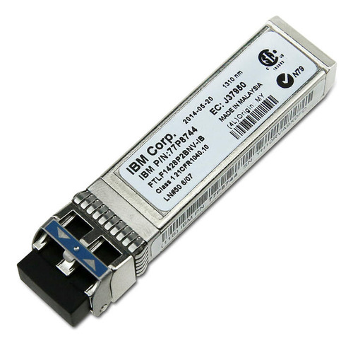 Modulo Sfp+ Ibm 77p8744 Lc Duplex Monomodo 8gbps 10km 1310nm