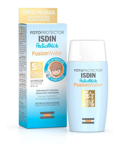 Isdin Fotoprotector Fusion Water Infantil Fps 50 50 Ml.