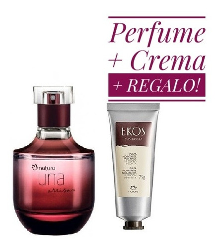 Perfume Natura Una Art 50ml + Crema + Regalo!