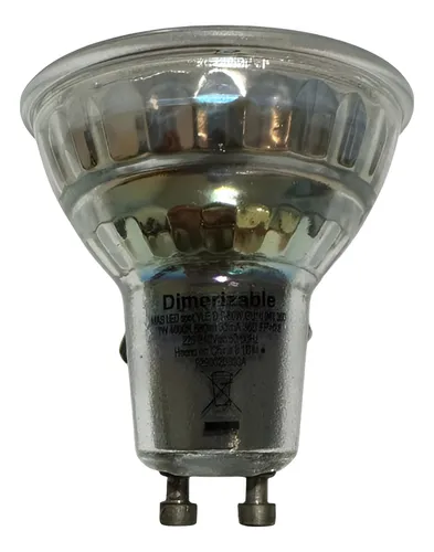 Ampolleta Led Gu10 Philips 7w 2700k Dimeable Gris