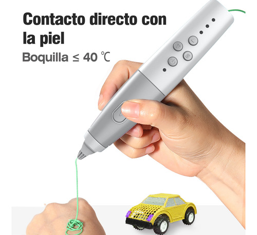 Pluma Impresión 3d Inalámbrico, Recargable, Para Pcl 1,75 Mm